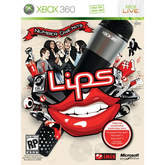 Lips Number One Hits Bundle - Xbox 360