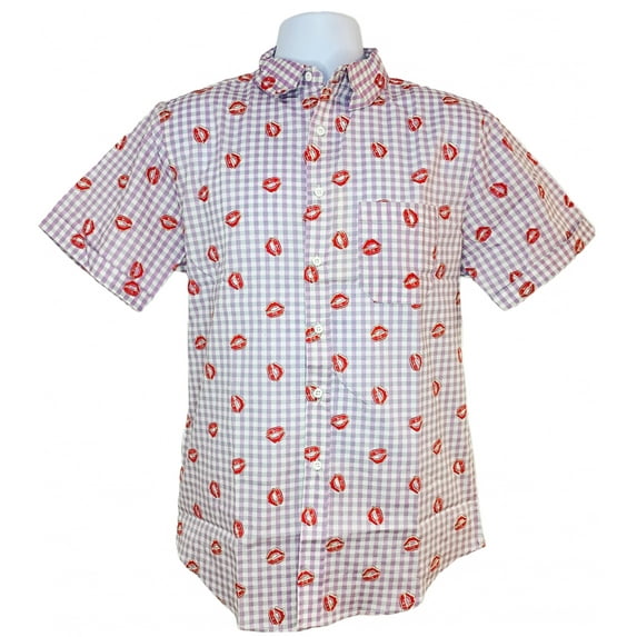 Lips Print Shirt