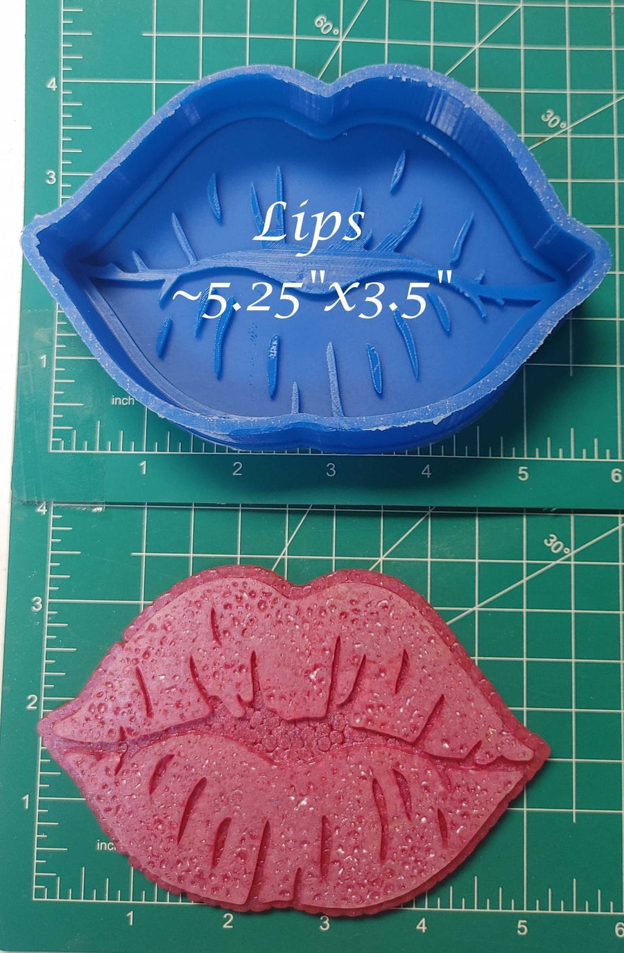 Lips Silicone Freshie Mold - large