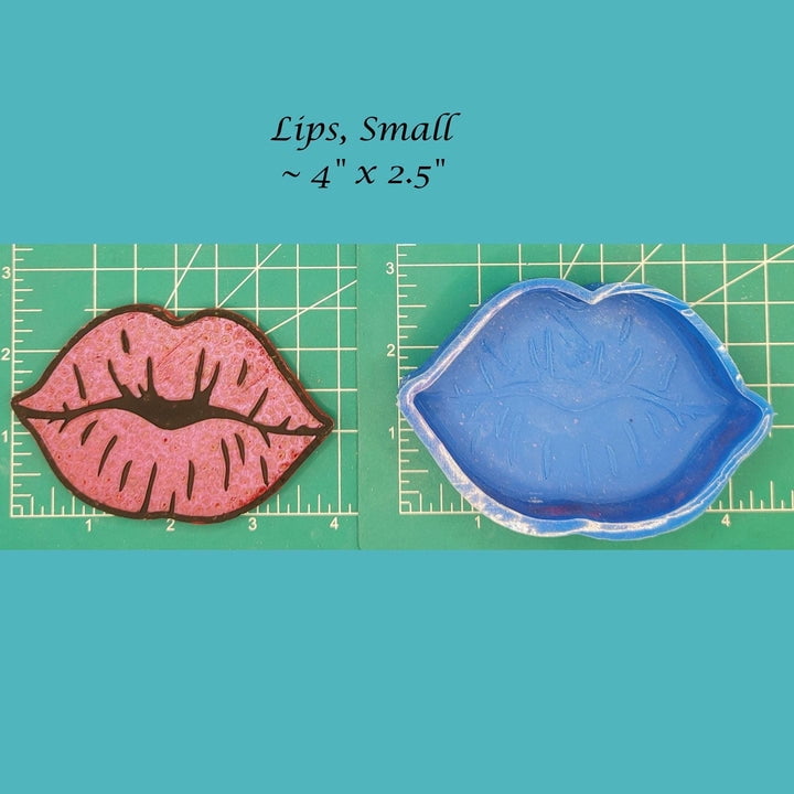 Lips Silicone Freshie Mold - small