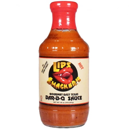Lips Smacker's Gourmet East Texas Bar-B-Q Sauce - Hot