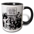 thumbnail image 1 of 3drose, Lips That Touch Liquor - Prohibition Poster, Prohibition, Humor, Humour, Funny, Movie, Thomas Edison, 11oz Two-tone Black Mug, 1 of 6
