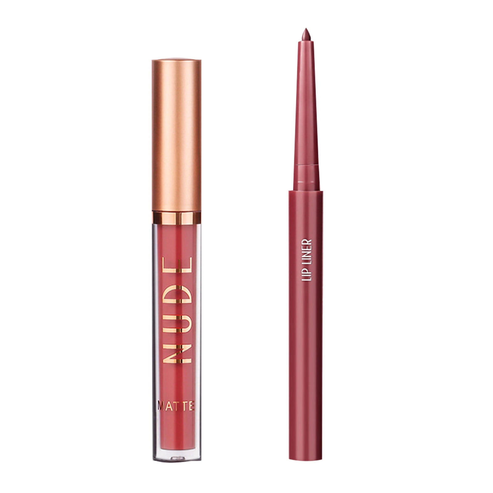 Lipstick And Lip Liner Set For Long Lasting Wear And No Cup Stains Case