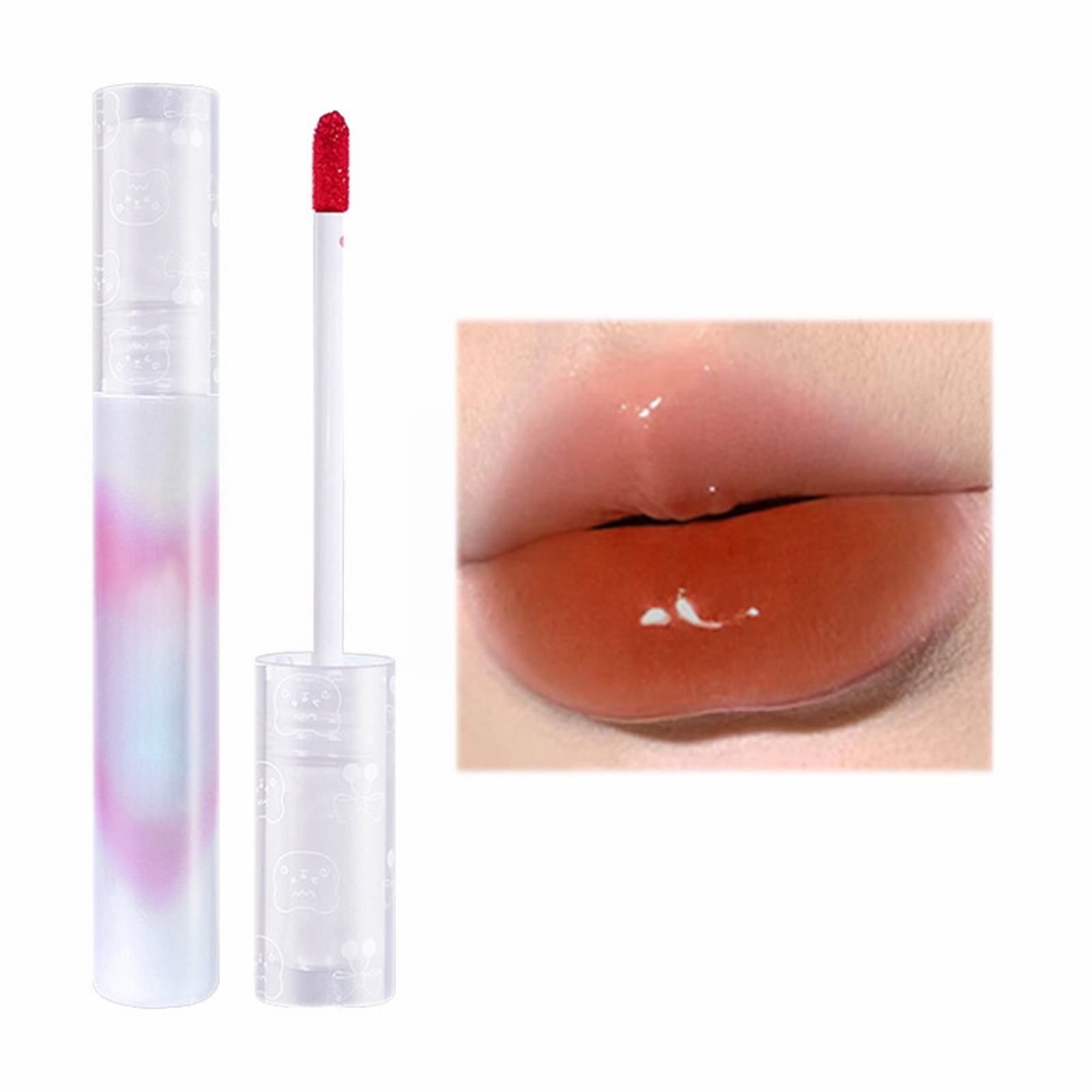 Lipstick Bubble Lip Glaze Mirror Water Gloss Moisturizes Without