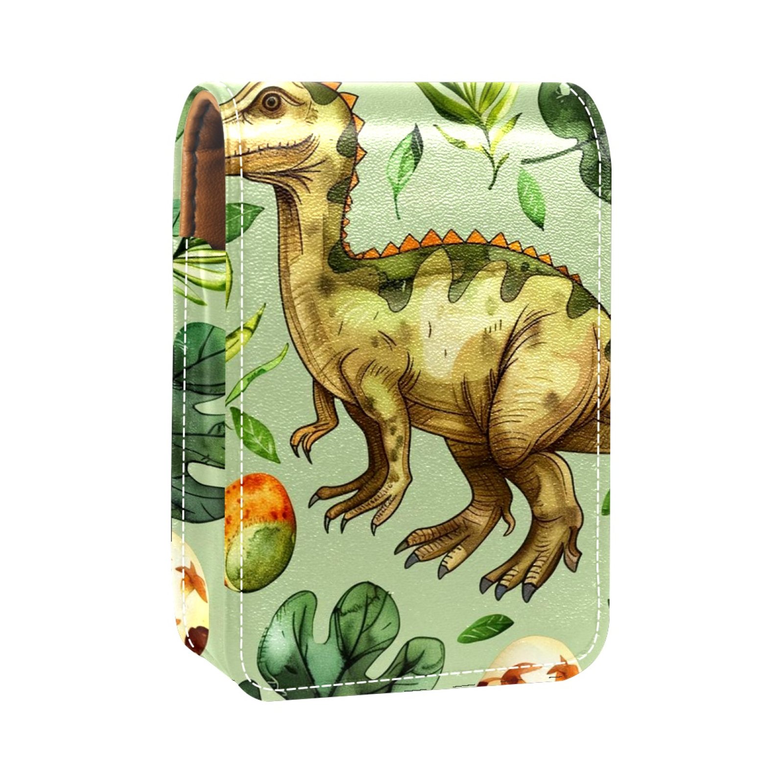 Lipstick Case with Mirror for Purse Portable Mini Makeup Bag Travel