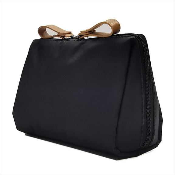Lipstick Cosmetic Bag Mini Small Cosmetic Bag Small Cosmetic Bag with Compartments Travel Cosmetic Bag for Women A,1 * Cosmetic bag,black