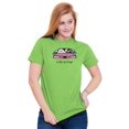 thumbnail image 1 of Lipstick In Car Women Commuter Women's Graphic T Shirt Tees Brisco Brands 3X, 1 of 6