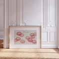 thumbnail image 1 of Lipstick Kisses Print, Trendy Wall Poster, Vintage Post Card Love Note Wall Art, Kiss Aesthetic Print Wall Art, Modern Wall Decor, 16x24 UNFRAMED, 1 of 2