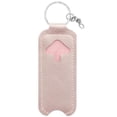 thumbnail image 1 of Lipstick Lip Gloss Bag Keychain Holder PU Keyring Portable Lip Balm Packaging Cover Chain, 1 of 16