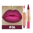 thumbnail image 1 of Lipstick, Lip Liner, Long-Lasting Matte Lipstick with Glossy and Pearl Shine, Transfer-Proof Non-Fading 2-In-1 Lip Makeup for All-Day Wear, 1 of 3