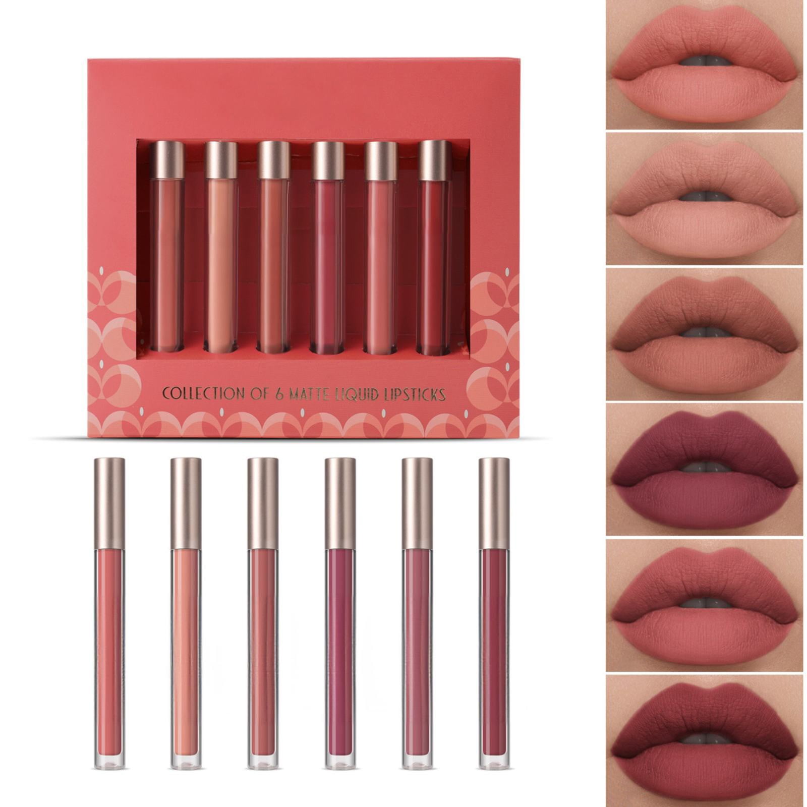 Lipstick Matt Liquid Lipstick Gift Box Set That Is Not Easy To Stick To ...