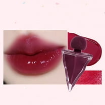 Lipstick Moisturizing Lip Glaze Hydrating Mirror Bottle Lipstick Long-Lasting Natural Ingredients Easy Application Glass Packaging Compact Size
