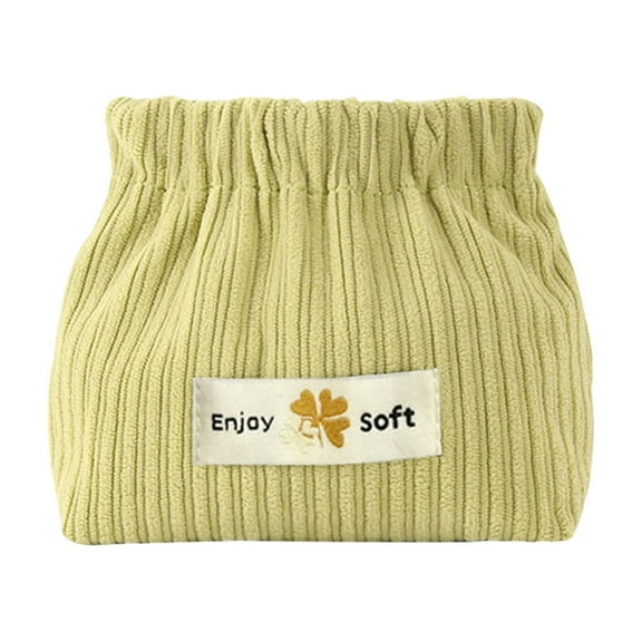 Lipstick Organizer under $5! CQCYD Corduroy Cosmetic Storage Bag, Women's Portable Lipstick Organizer Pouch, Small Makeup Bag for Purse Travel Gift