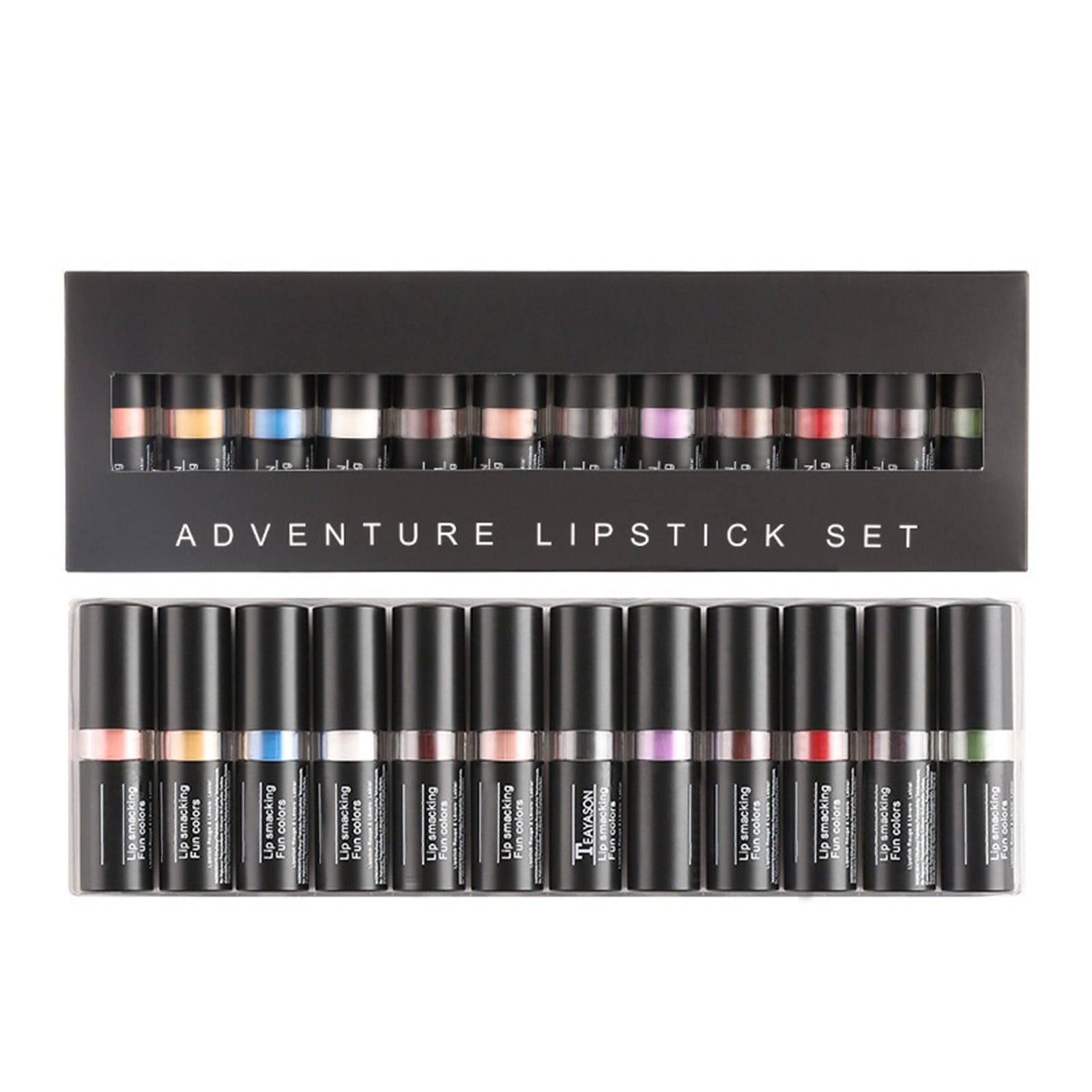 Lipstick Plate 25 Color Teen Makeup Lip Tint Lip Liner Pencil Sharpener