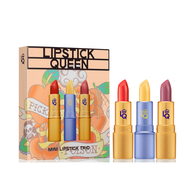 Lipstick Queen Lipstick Trio, Mini Spring Kit, Saint Coral Red, Mornin