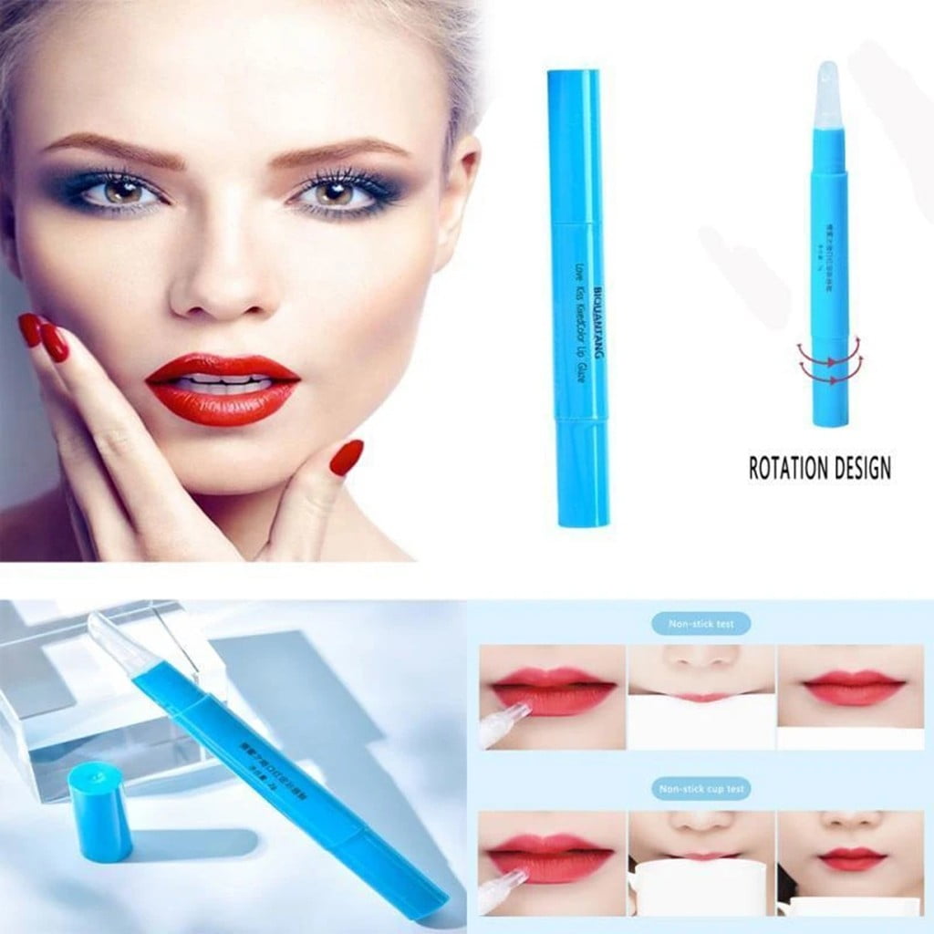 Lipstick Raincoat Lasting Waterproof Nonmarking Lipstick Setting