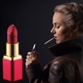 thumbnail image 1 of Lipstick Torch Lighter, Windproof Butane Refillable, Adjustable Soft Flame, Metal Alloy Body, Pocket Size Ignition Tool, Father's Day Birthday Gift, 1 of 8