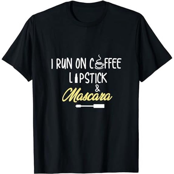 Lipstick and Mascara T-Shirt T-Shirt