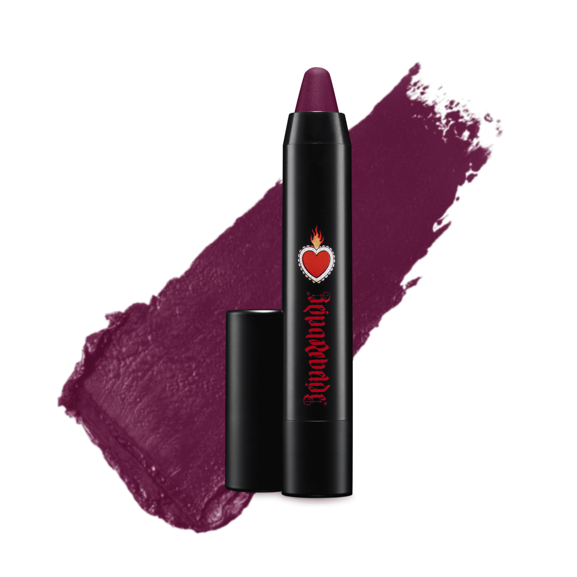 Lipstick by Reina Rebelde | Bold Lip Color Stick in Moreton (Purple)
