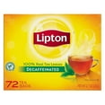 thumbnail image 1 of Lipton Black Tea, Caffeine-Free, Tea Bags 72 Count Box, 1 of 14
