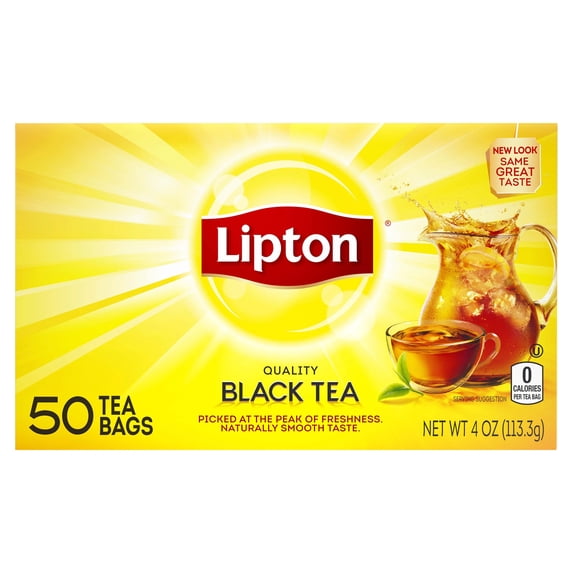 Lipton Yellow Label Black Tea, 50 Teabags