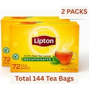Lipton Decaffeinated Black Tea Bags 144ct - rated 4.6 stars from 837 reviews