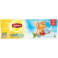 Lipton, Cold Brew Family Size Iced Tea Bags (Pack of 4)