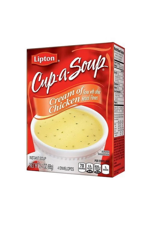 Cup-a-Soup, Cream of Chicken 4 ea (Pack of 2)
