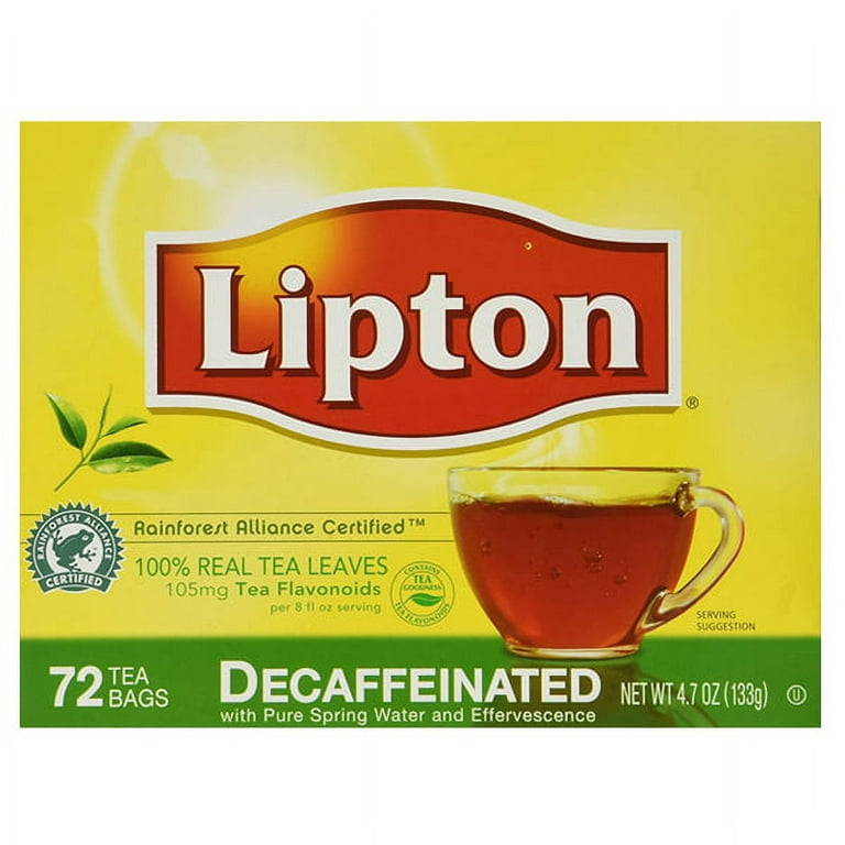 Lipton Tea Bags, 100% Real Tea Leaves