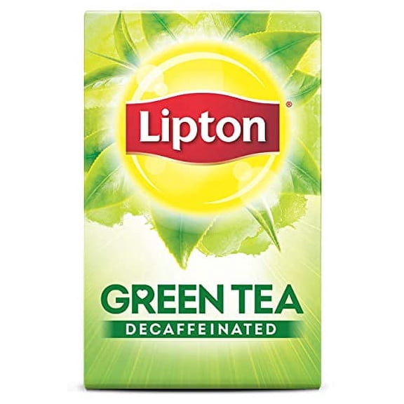 Lipton Decaffeinated Green Tea Bags, 40 Count