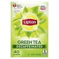 thumbnail image 1 of Lipton Decaffeinated Green Tea Bags for Health and Wellness, Hot or Iced, 40 Tea Bags (Pack of 6), 1 of 12