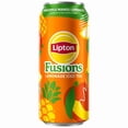 thumbnail image 1 of Lipton Fusions Iced Tea Pineapple Mango Lemonade 16 fl oz Can, 1 of 5