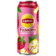 Lipton Fusions Iced Tea Strawberry Lemonade 16 fl oz Can