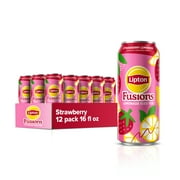 Lipton Fusions Strawberry Lemonade 12 pack 16 fl oz