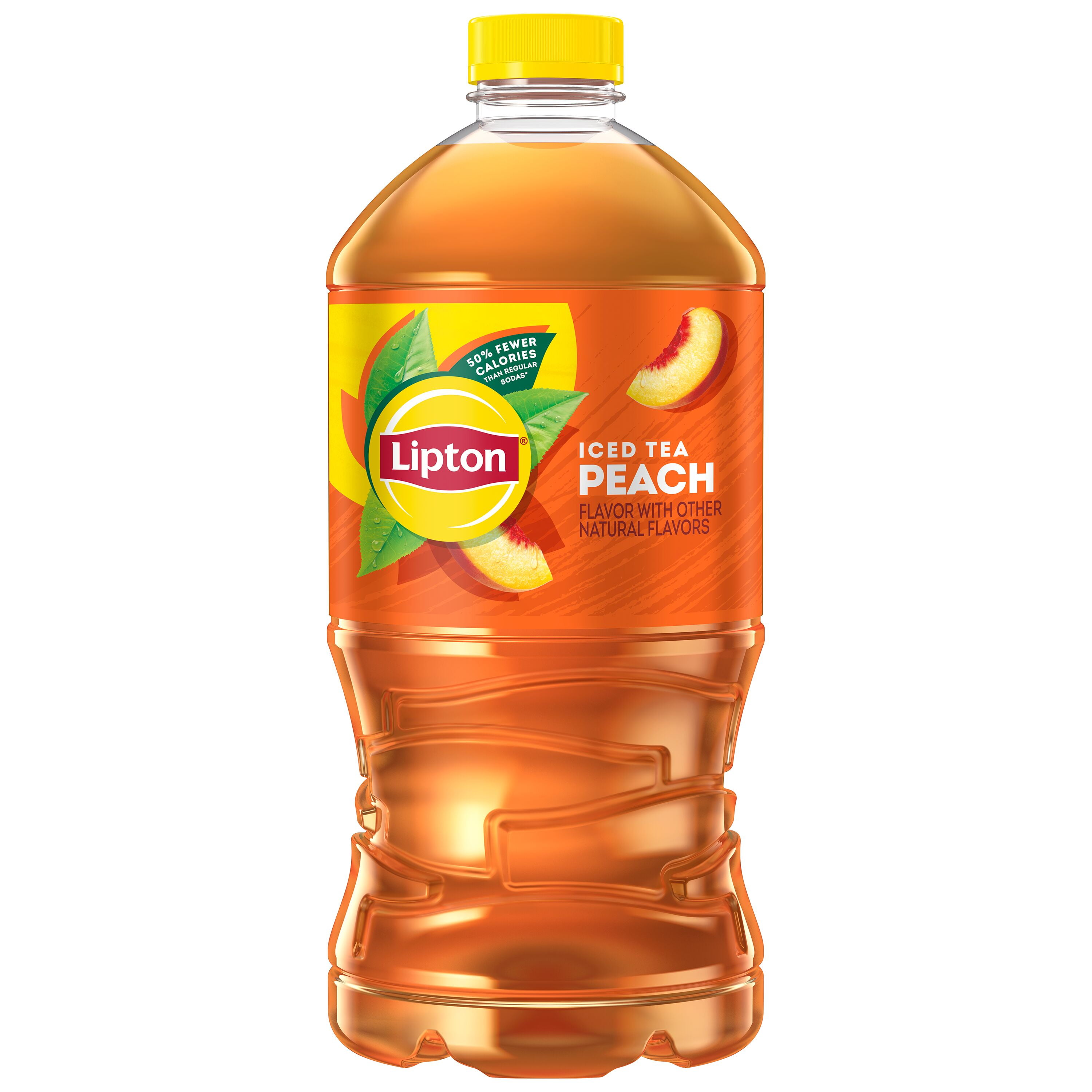 Lipton Style Peach Iced Tea, 64 oz Bottle