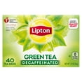 thumbnail image 1 of Lipton Green Tea Bags Decaffeinated 40 ct, 1 of 7