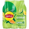 thumbnail image 1 of Lipton Iced Tea Green Tea Citrus 16.9 fl oz, 6 Count, 1 of 5