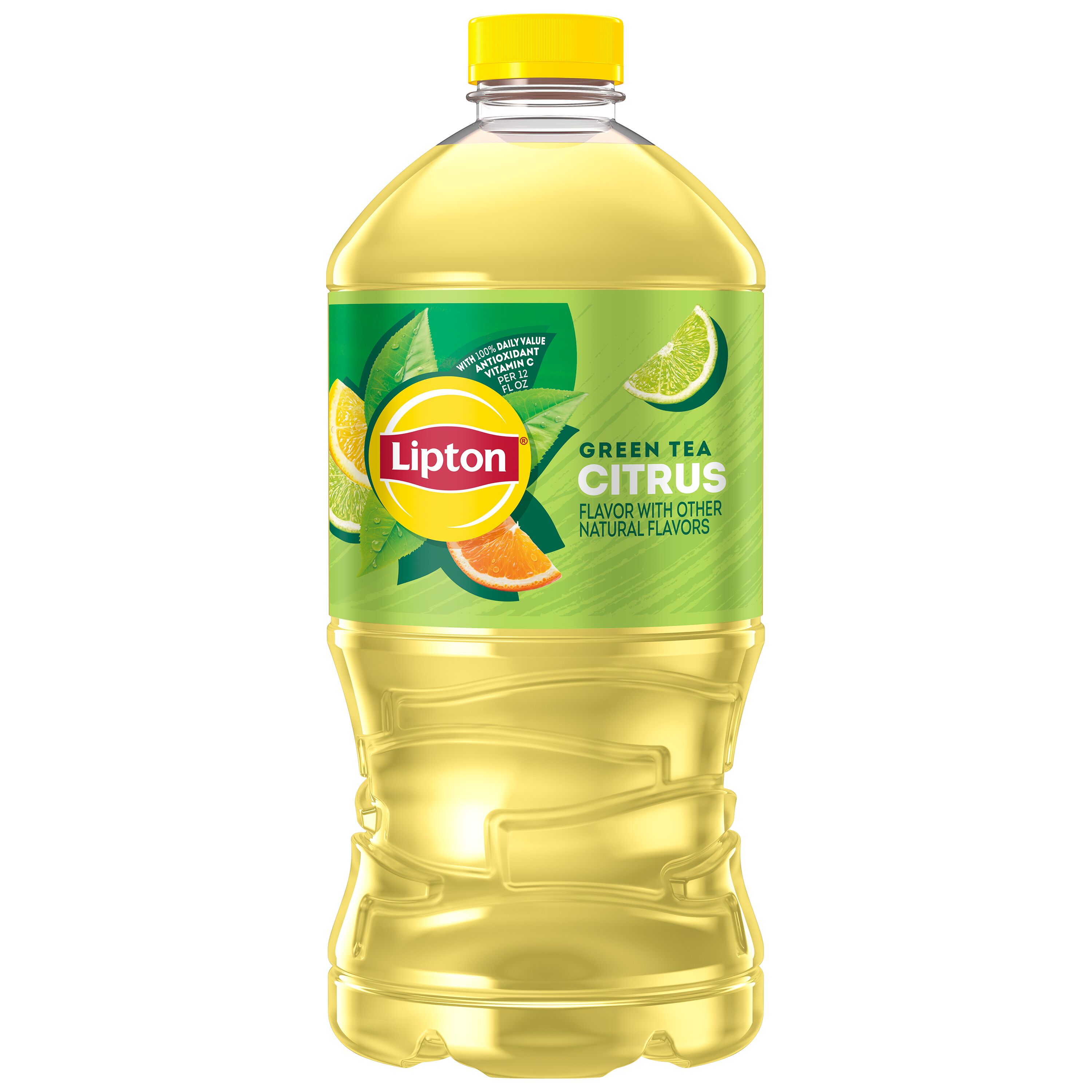 Lipton Green Tea Citrus Iced Tea, 64 fl oz Bottle - image 1 of 5