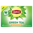 thumbnail image 1 of Lipton Green Tea Bags, Decaffeinated, 40 Count, 1 of 9