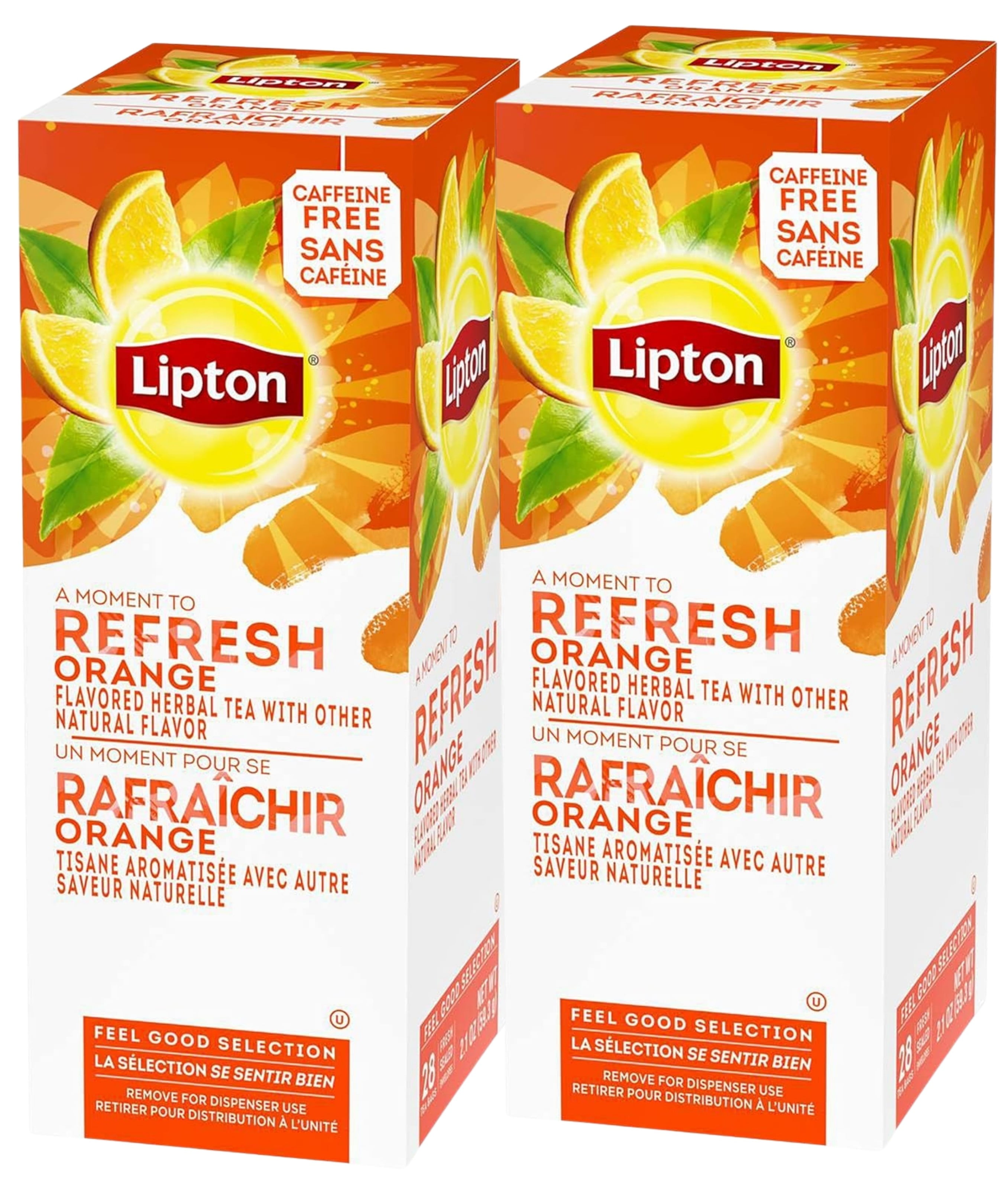 Lipton Green Tea Mandarin Orange, Refreshing Citrus Flavor, 20