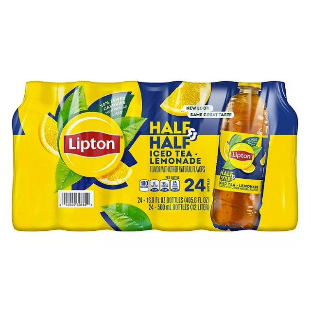 Lipton Half & Half Iced Tea & Lemonade (16.9 oz., 24 pk.)
