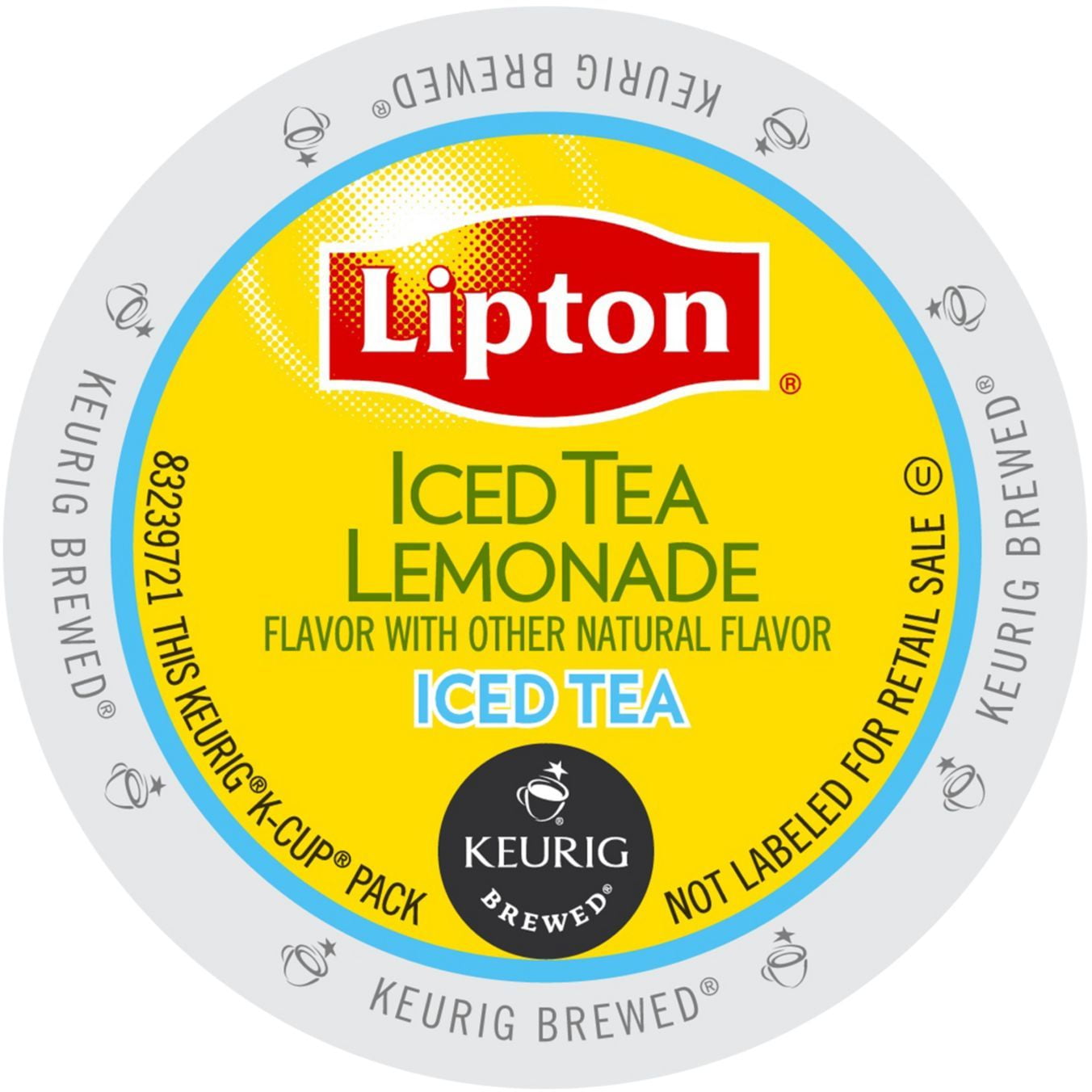 Lipton Iced Tea Lemonade, KCup Portion Pack for Keurig Brewers (22