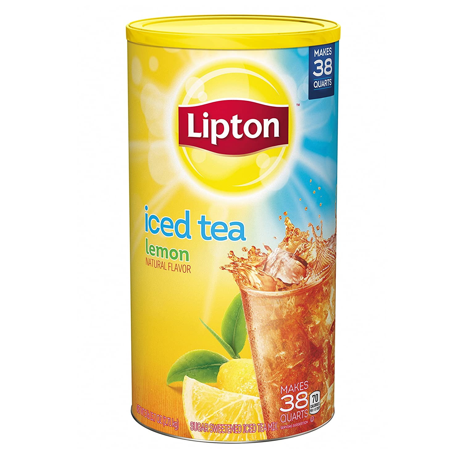Lipton Iced Tea Mix, Lemon 38 qt