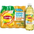 thumbnail image 1 of Lipton Immune Support Green Tea Pineapple Mango Zero Sugar Iced Tea, 16.9 fl oz, 9 pack Bottles​, 1 of 6
