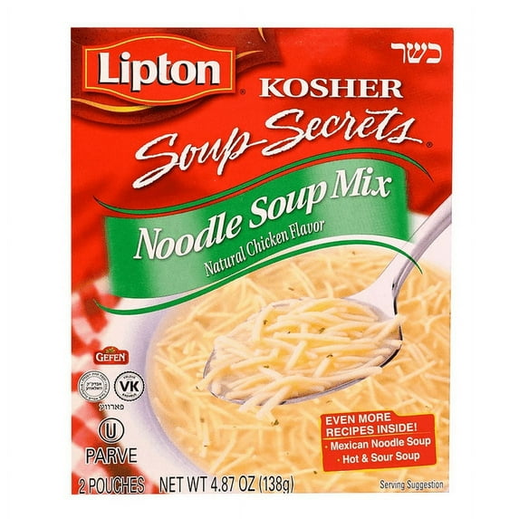 Product Of Lipton Kosher Chicken Noodle Soup 4 pk. 4.3 oz.