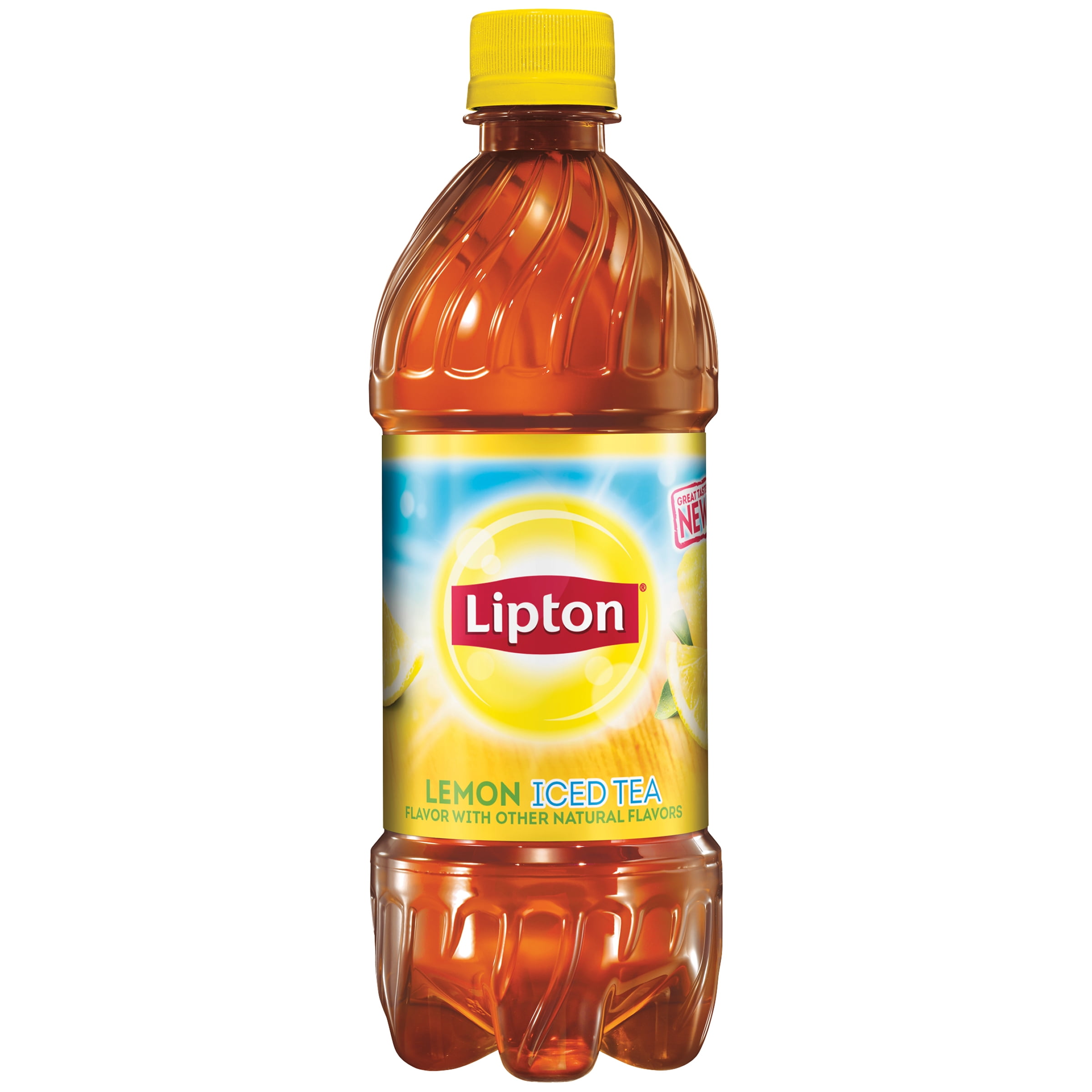 Lipton Lemon Iced Tea, 16.9 fl oz, 12 Pack Bottles