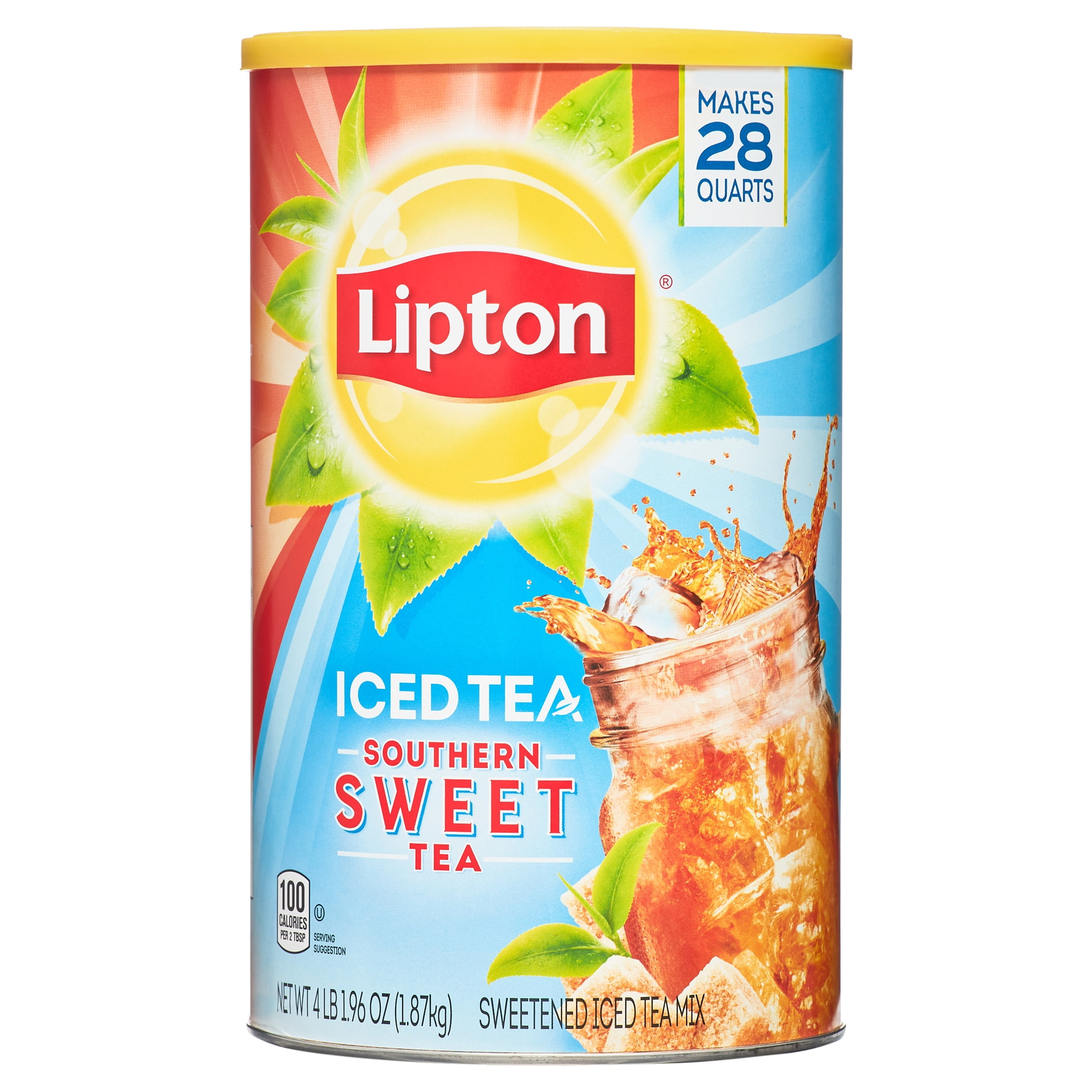 Lipton Southern Sweet Iced Tea Mix, Instant Flavor