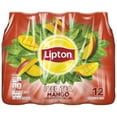 thumbnail image 1 of Lipton Mango Iced Tea, 16.9 fl oz 12 Pack Bottles, 1 of 7