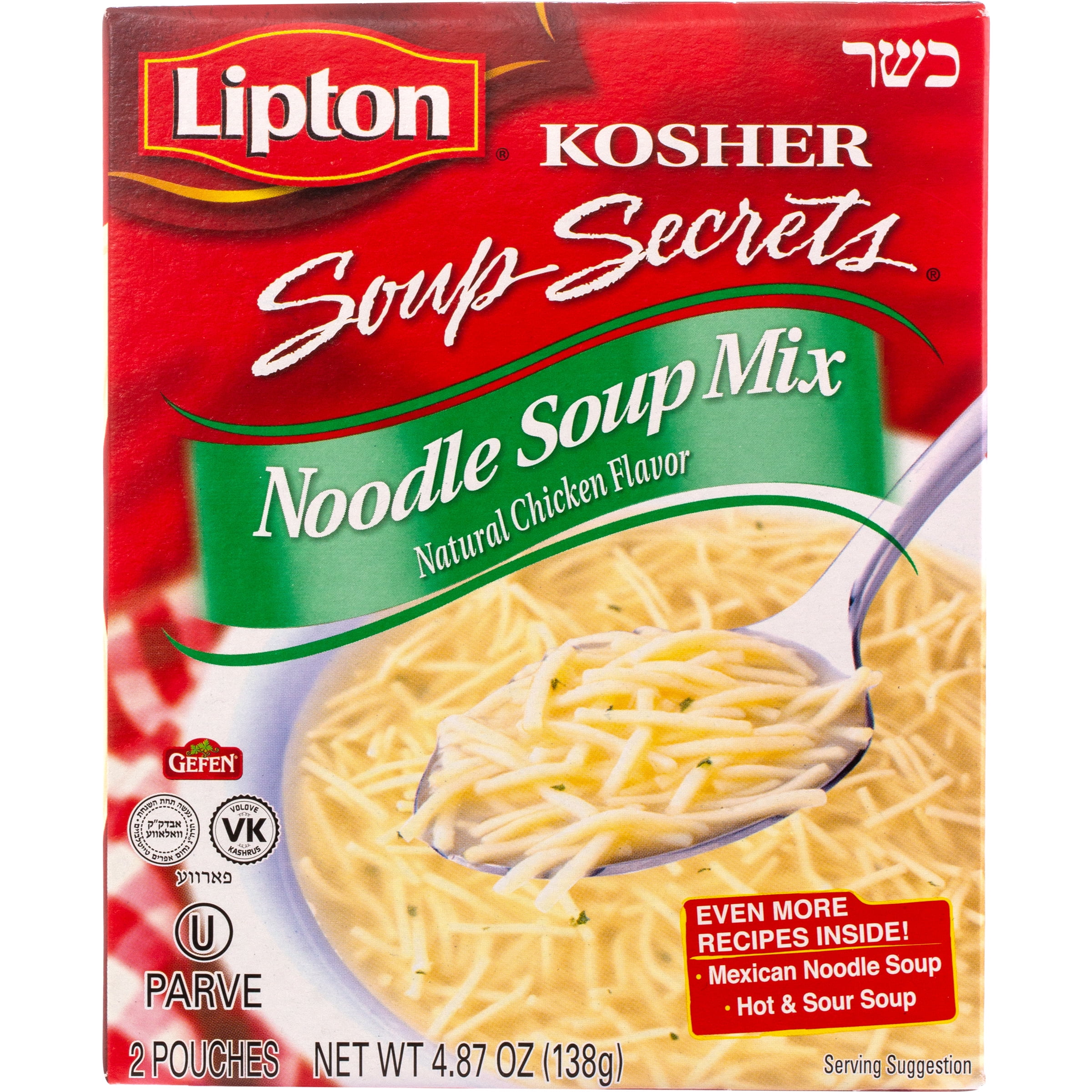 Lipton Noodle Soup with Chicken Flavor 4.09oz