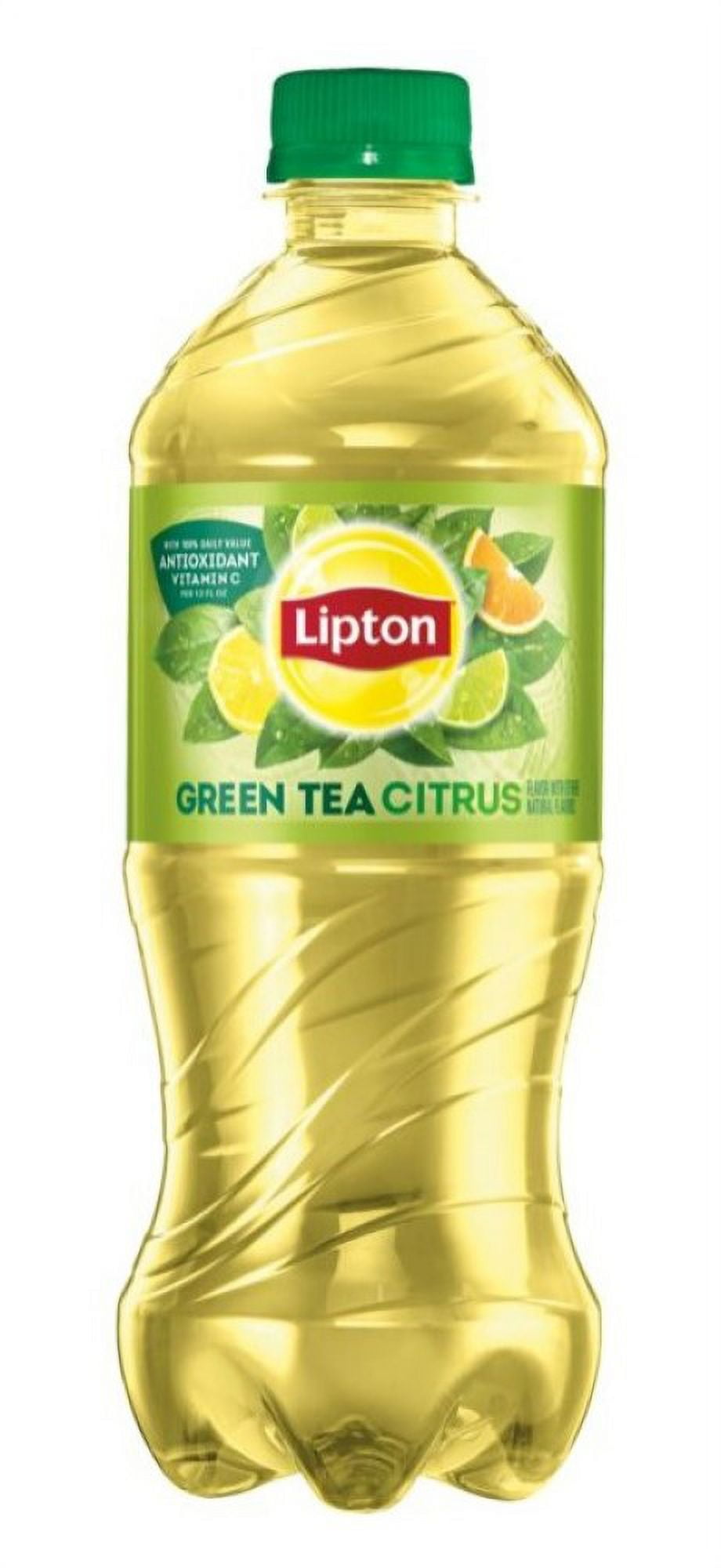 Lipton Pure Leaf Green Tea with Citrus Beverages 20 oz., 1 Single